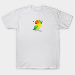 Lovebird with little hearts T-Shirt